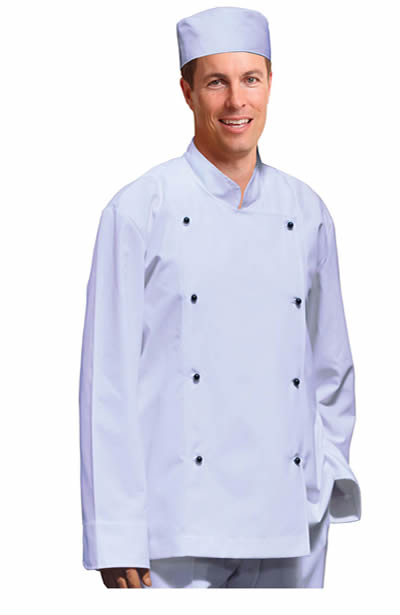 CJ01 Traditional Chef's Jacket Long Sleeve