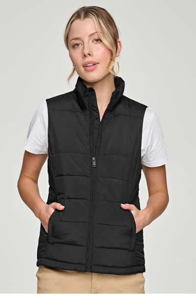 JK62 Sustainable Insulated Puffer Vest (3D Cut) Ladies